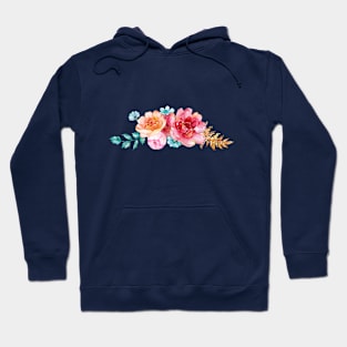 paint flower art Hoodie